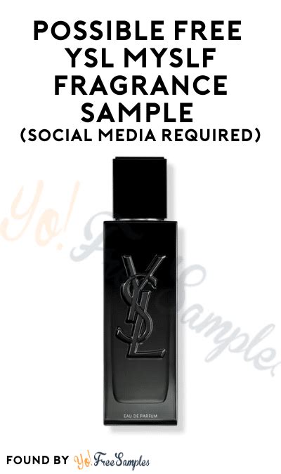 ysl cologne free sample.